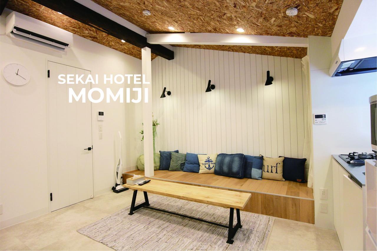 אוסקה Sekai Hotel Mangetsu מראה חיצוני תמונה